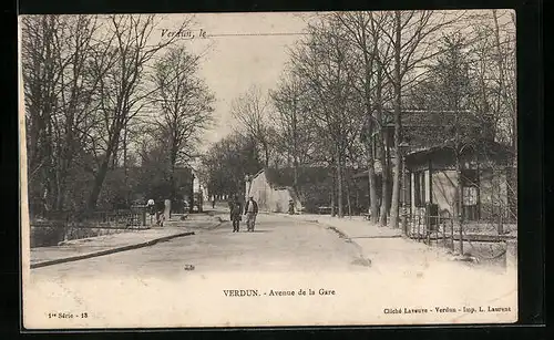 AK Verdun, Avenue de la Gare