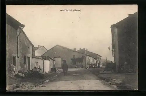 AK Boncourt, Strassenansicht