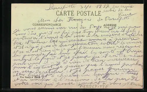 AK Pierrefitte, la Vaux-Mignard