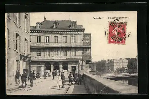 AK Verdun, Bibliothéque militaire