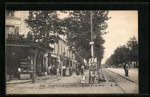 AK Joinville-le-Pont, Route de la Brie