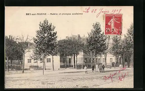 AK Bry-sur-Marne, Mairie et groupes scolaire