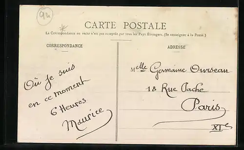 AK Ivry-sur-Seine, Route de Choisy