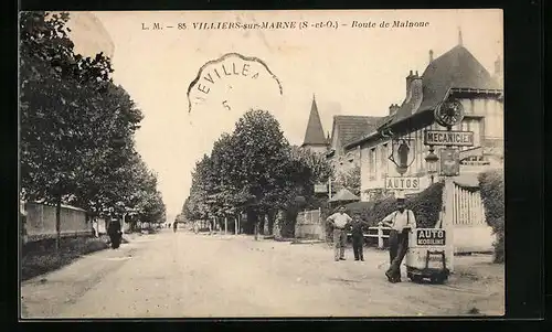 AK Villiers-sur-Marne, Route de Malnoue