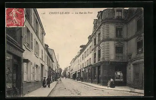 AK Choisy-le-Roi, la Rue du Pont