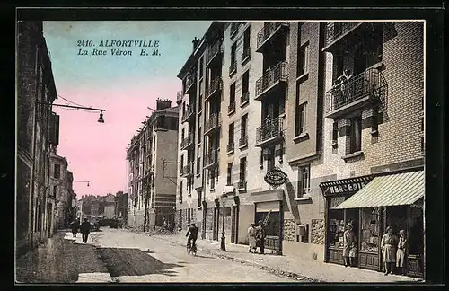 AK Alfortville, la Rue Véron
