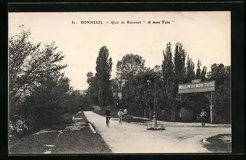 AK Bonneuil, Quai de Bonneuil A mon Tutu