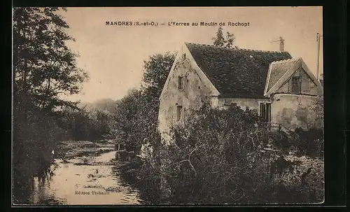AK Mandres, l'Yerres au Moulin de Rochopt