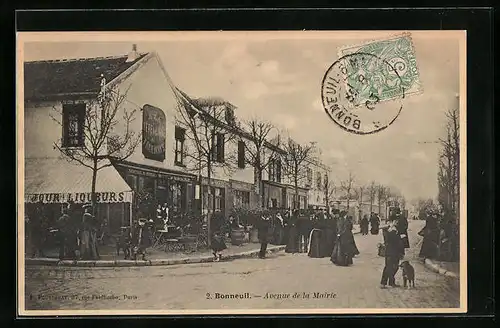 AK Bonneuil, Avenue de la Mairie