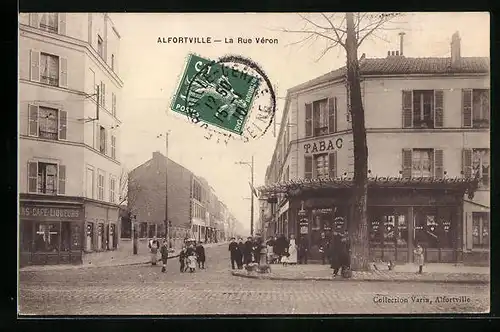 AK Alfortville, la Rue Véron