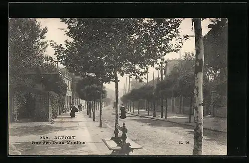 AK Alfort, Rue des Deux-Moulins