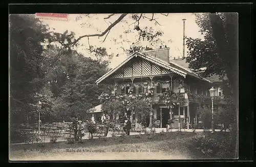 AK Vincennes, les Bois, Restaurant de la Porte Jaune