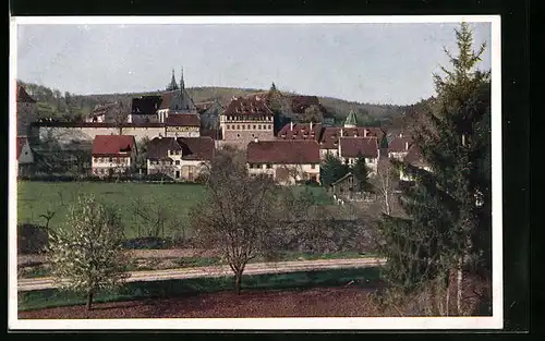 AK Bebenhausen, Gesamtansicht mit Schloss