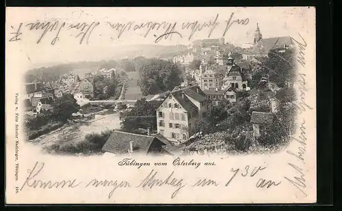 AK Tübingen a. N., Blick vom Oesterberg