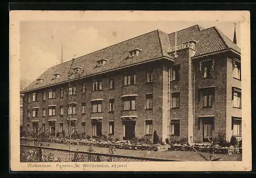 AK Wassenaar, Pension St. Willibrordus, zijgevel