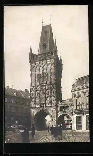 AK Prag / Praha, Pulverturm