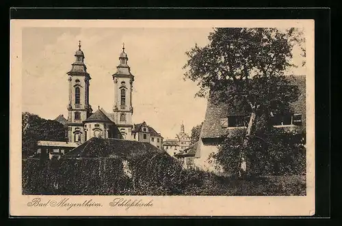 AK Bad Mergentheim, Schlosskirche
