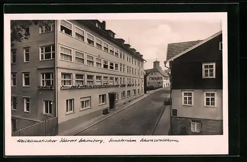 AK Schömberg, Sanatorium Schwarzwaldheim