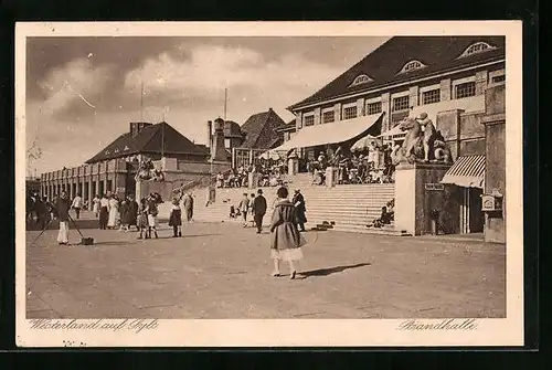 AK Westerland / Sylt, Strandhalle