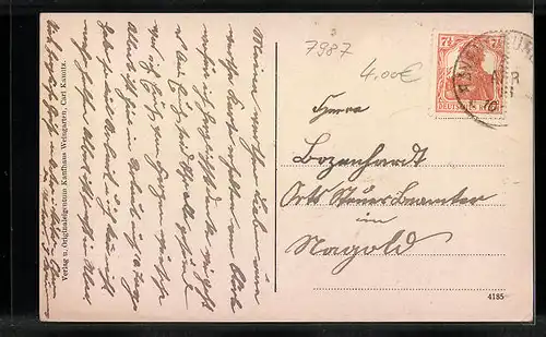 AK Weingarten / Württemberg, Gesamtansicht