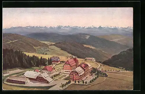 AK Feldberg / Schwarzwald, Hotel Feldberger Hof