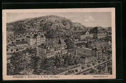 AK Biberach a. d. Riss, Hotel Jordanbad