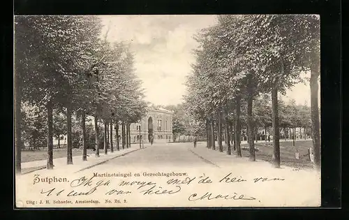 AK Zutphen, Martinetsingel en Gerechtsgebouw