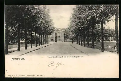 AK Zutphen, Martinetsingel en Gerechtsgebouw