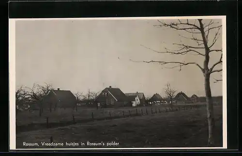 AK Rossum, Vreedzame huisjes in Rossum`s polder