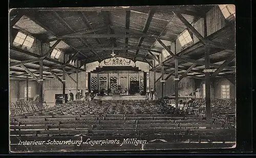 AK Milligen, Interieur Schouwburg Legerplaats