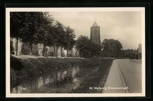 AK Tiel, St. Walburg Binnensingel