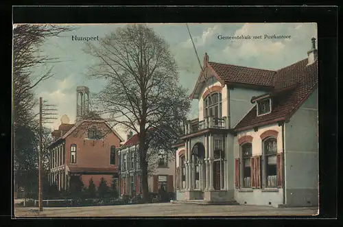 AK Nunspeet, Gemeentehuis met Postkantoor