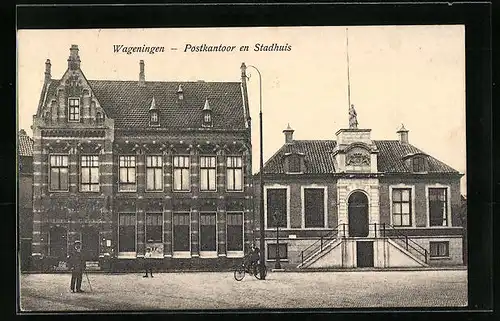 AK Wageningen, Postkantoor en Stadhuis