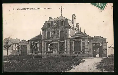 AK Villeneuve-Triage, Les Ecoles de Filles