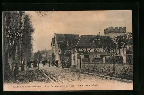 AK La Varenne-Chennevieres, Au Vieux Clodoche