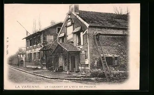 AK La Varenne-Chennevieres, Le Cabaret de L`Ecu de France