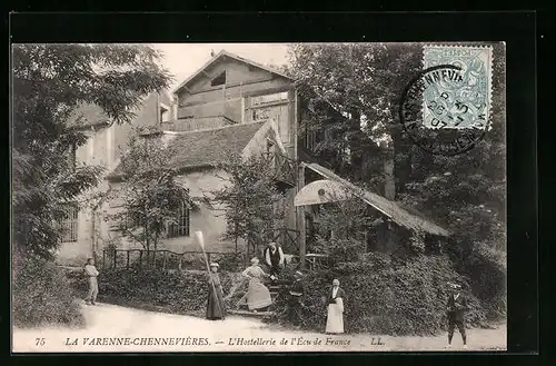 AK La Varenne-Chennevieres, L`Hostellerie de l`Ecu de France