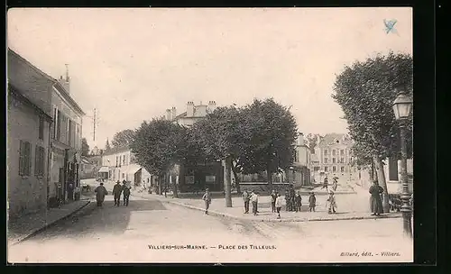 AK Villiers-sur-Marne, Place des Tilleuls