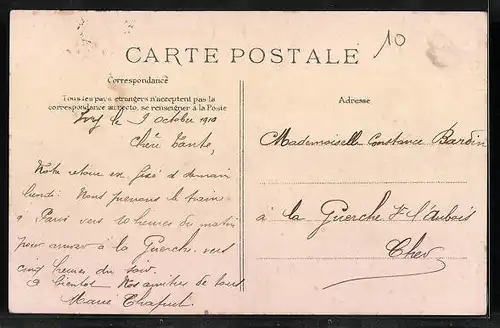AK Ivry-sur-Seine, La Poste et rue de Seine