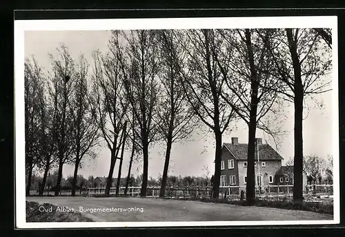 AK Oud Alblas, Burgemeesterswoning