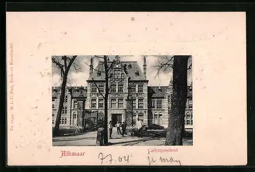 Präge-AK Alkmaar, Cadettenschool