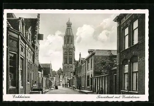 AK Enkhuizen, Torenstraat met Zuidertoren