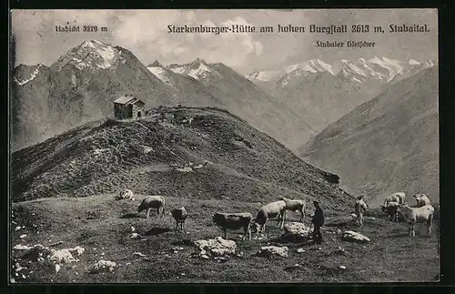 AK Starkenburger-Hütte, Berghütte am hohen Burgstall