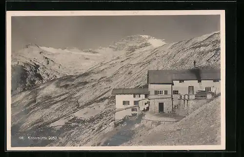 AK Kornhütte, Gipfel in der Ferne