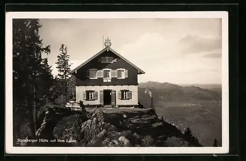 AK Starnberger Hütte, Aussichtspunkt auf dem Laber