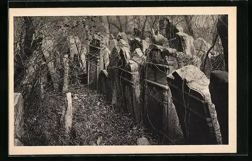 AK Prag / Praha, Zidovský hrbitov