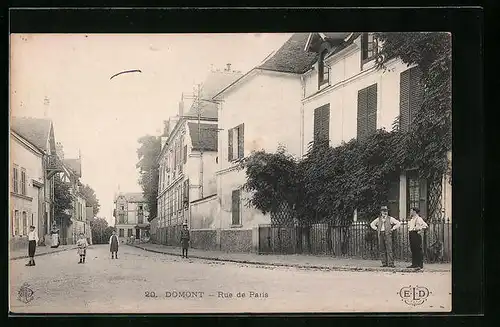 AK Domont, Rue de Paris