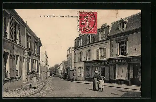 AK Ecouen, Rue d`Ézanville