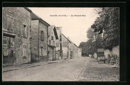 AK Neuville, La Grande-Rue