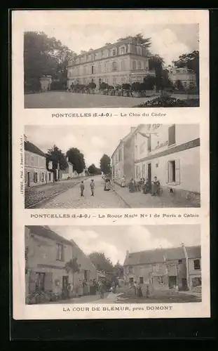 AK Pontcelles, Le Clos du Cèdre, La Cour de Blémur